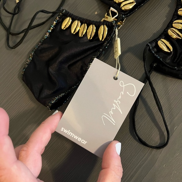 Seashell Italia Shell String Bikini NEW - Picture 5 of 10